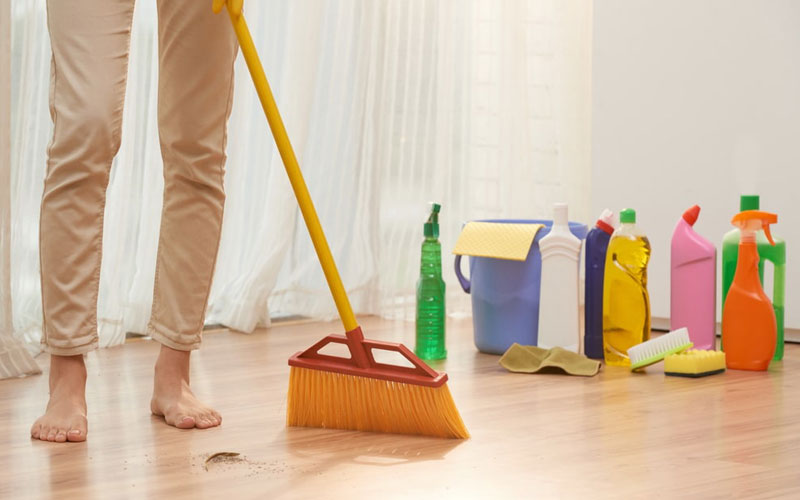 نظافت منزل در باغستان کرج