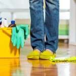 نظافت منزل توسط خانم در کرج